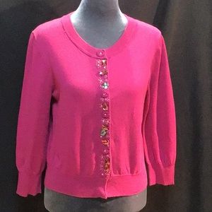 Apt 9 Bling front cardigan size medium